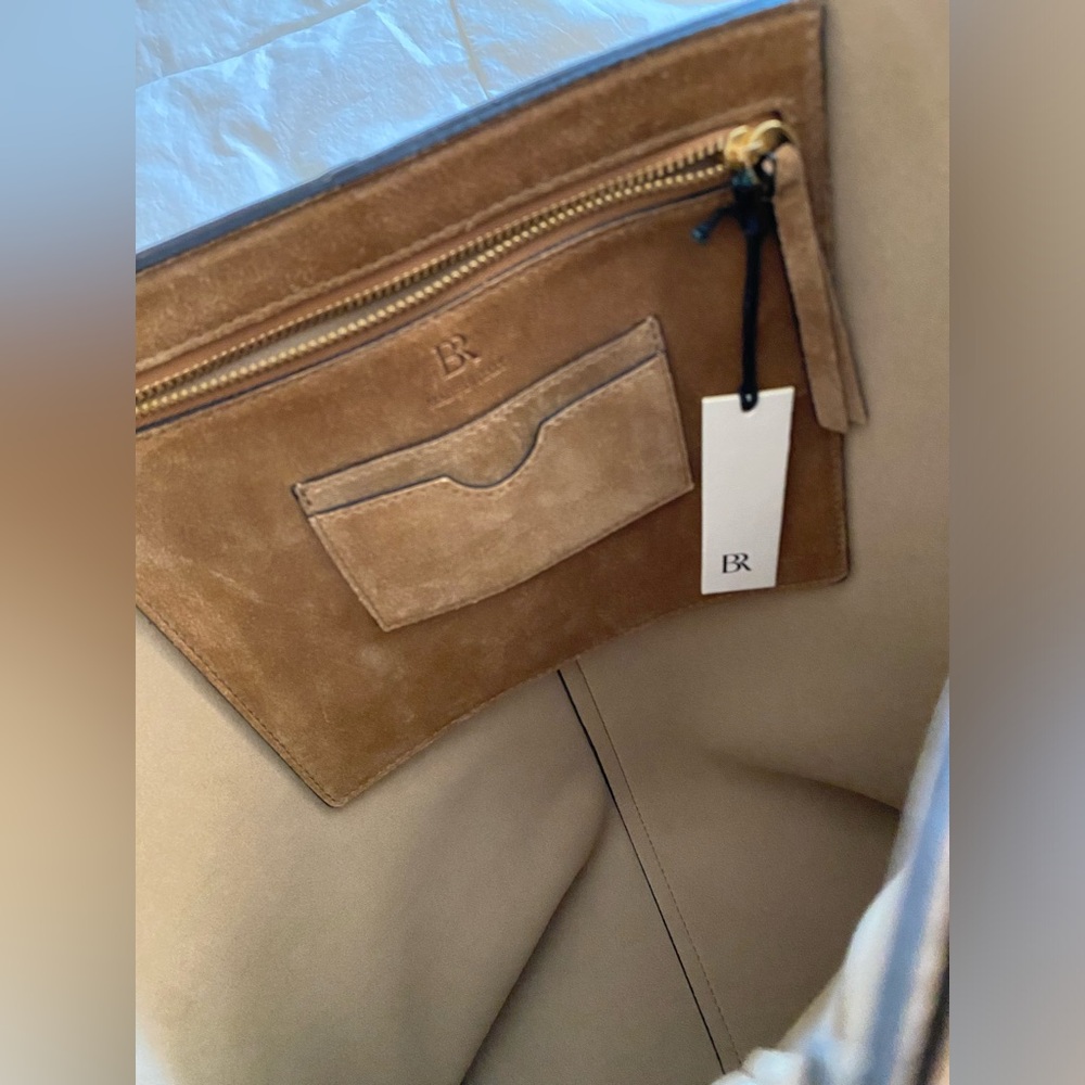 banana republic vida bag camel suede - Picture 7 of 9